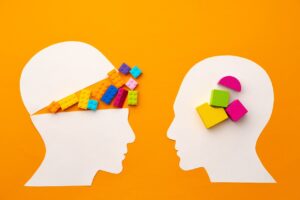 2 minds sharing ideas openly