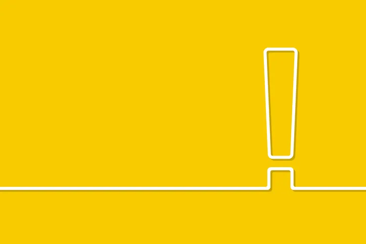 Exclamation point Vector